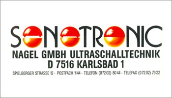 Erstes SONOTRONIC Logo 1975